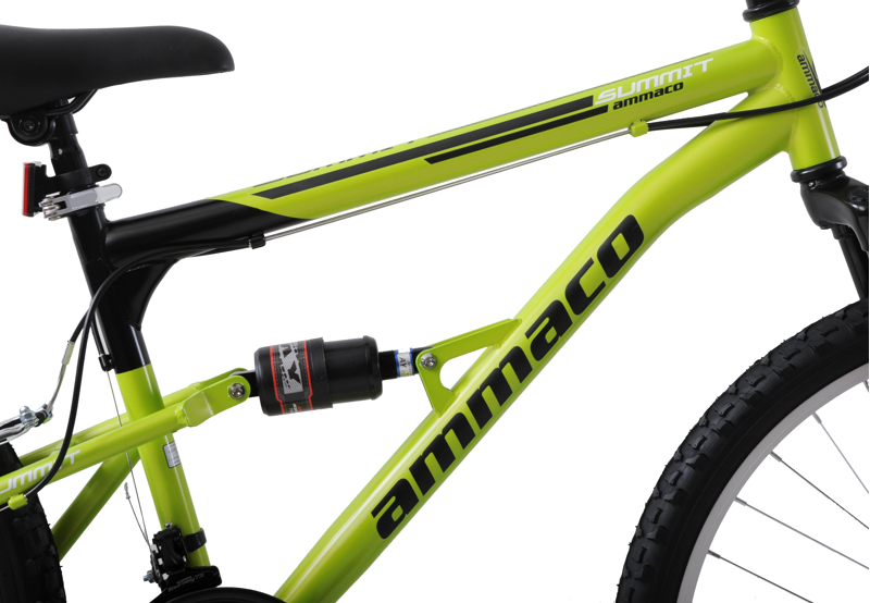 Ammaco Summit 26 Inch Mountain Bike Green-1